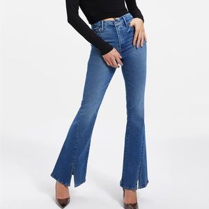 Good American good legs flare twist jeans denim 4 / 27